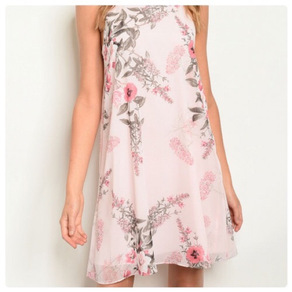 Rosalyn Pink Dressy A line Dress - Picture 6 of 6